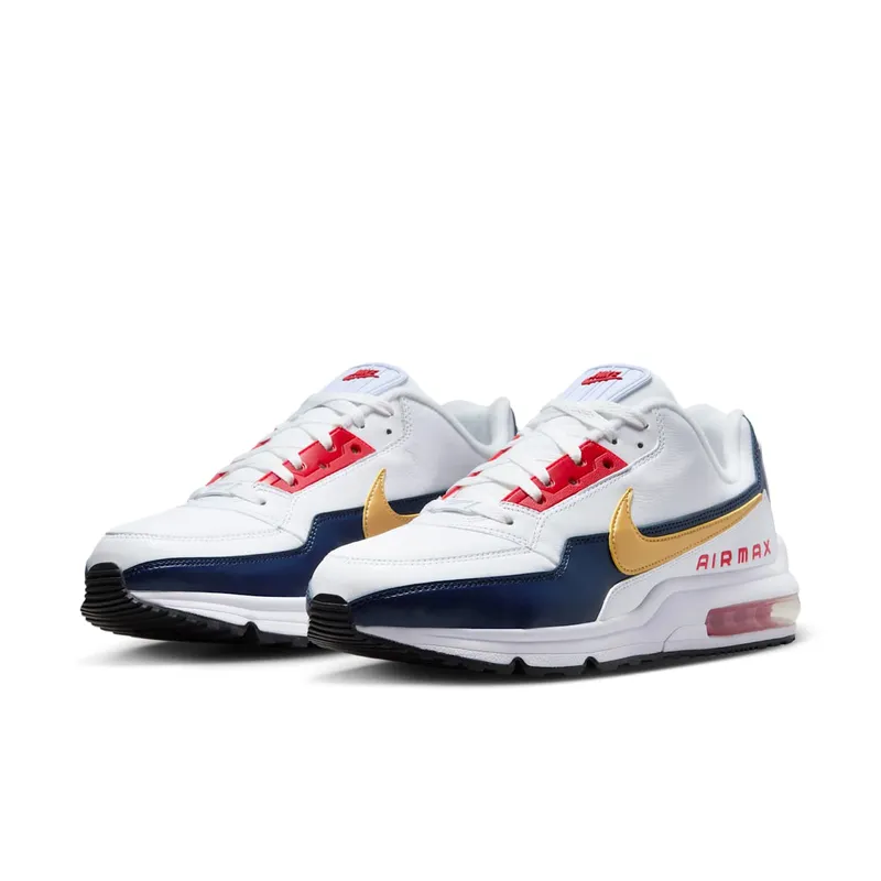 Nike Air Max LTD 3 PRM “White/Metallic Gold/Midnight Navy” (695484-186)