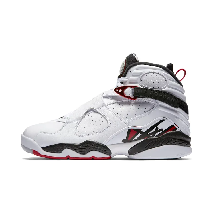 Air Jordan 8 Retro Alternate “White / Black / Wolf Grey / Gym Red” (305381-104)