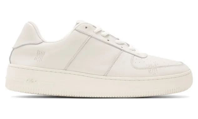 424 Off-White Distressed Sneakers (424C-PSS20-0077)
