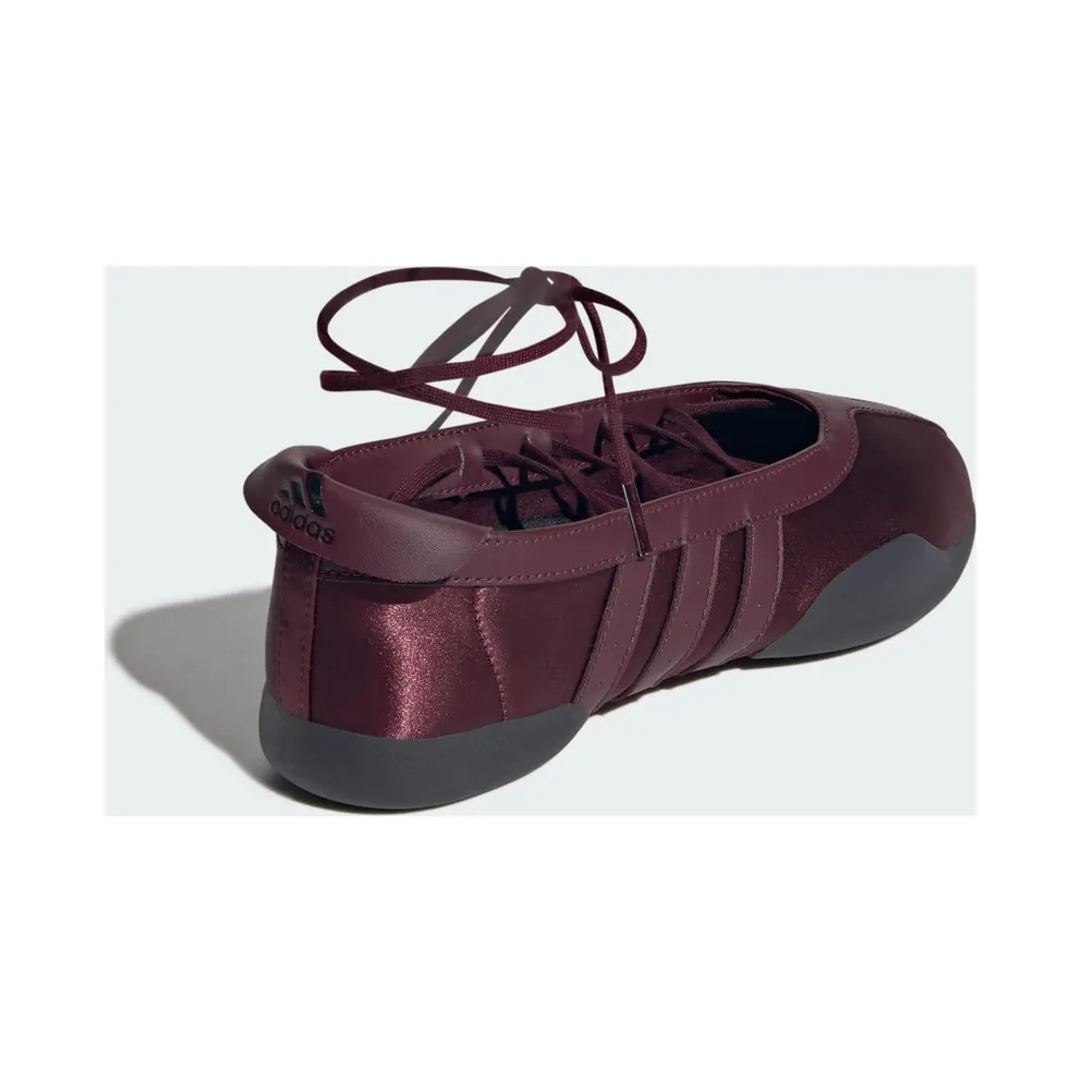 Adidas TAEKWONDO MEI Ballet Shoes Maroon / Maroon / Core Black (KJ8371)