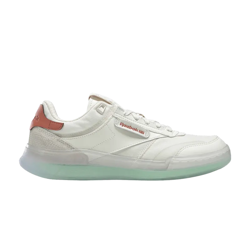 Reebok Club C Legacy Shoes Chalk / Neon Mint / Baked Earth