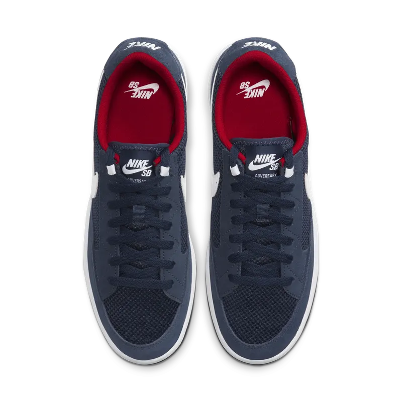 Nike SB Adversary Midnight Navy White Midnight Navy/Midnight Navy-University Red-White (CJ0887-400)
