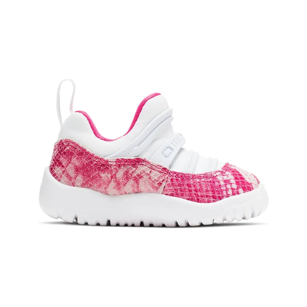 Jordan 11 Retro Little Flex Snake Watermelon (TD) White/Black-Watermelon (BQ7104-106)