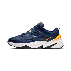 Nike M2K Tekno “Midnight Navy / Blue Void / White / Laser Orange” (AV4789-400)