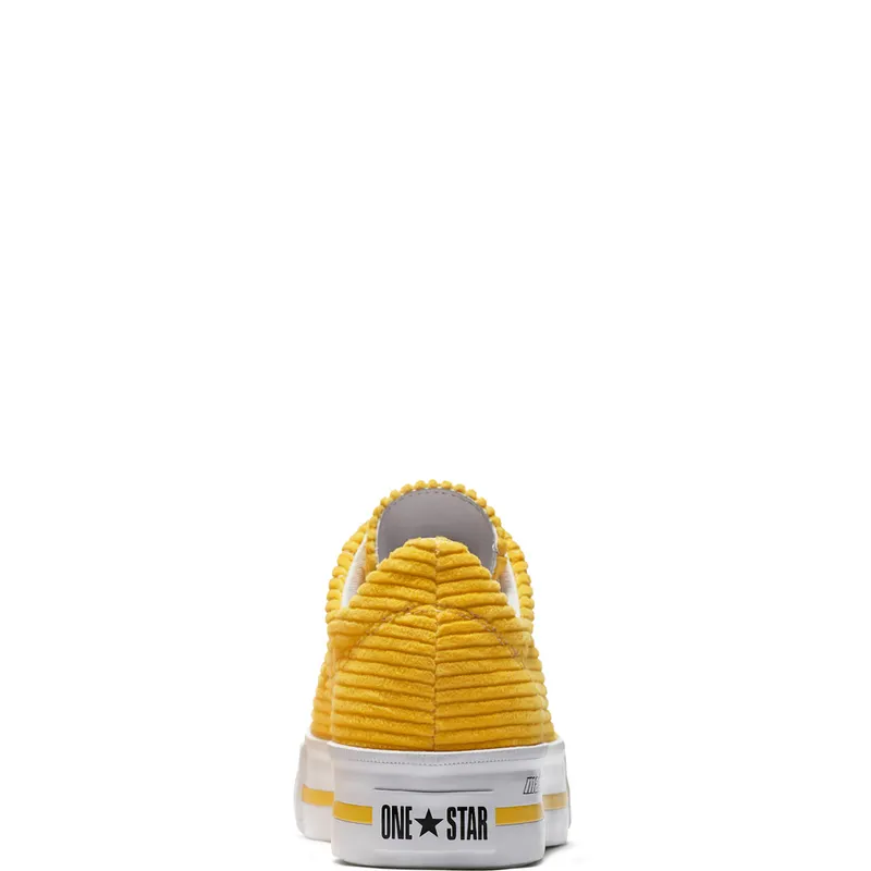 Converse One Star Platform Ox MadeMe Vibrant Yellow (W) Vibrant Yellow/White (561393C)