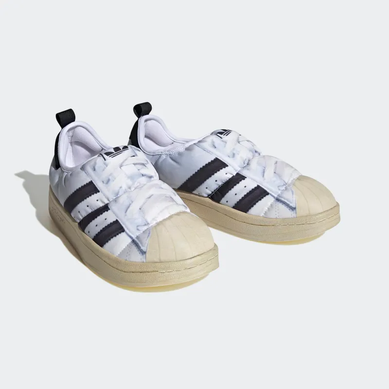 adidas Puffylette Superstar White Black (HP6697)