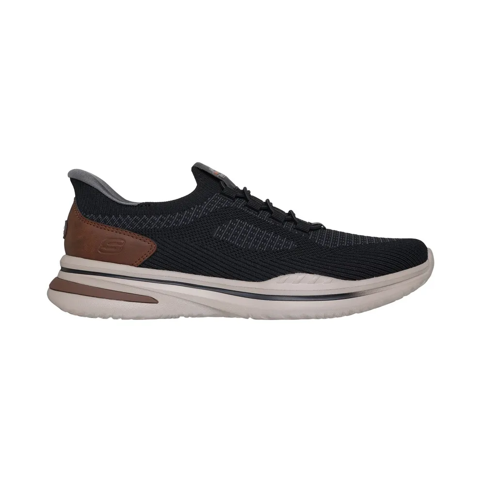 Skechers Slip-ins Relaxed Fit: Norlan – Alonso Sneaker Schwarz