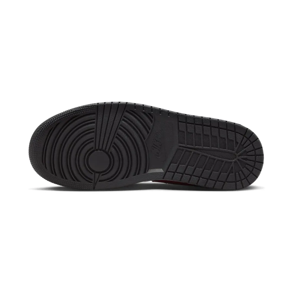 Air Jordan 1 Low “Black / Grey / Red” (DC0774-062)