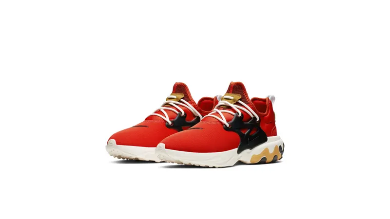 Nike React Presto Strawberry Shake Habanero Red/Black-Wheat-Sail (AV2605-600)