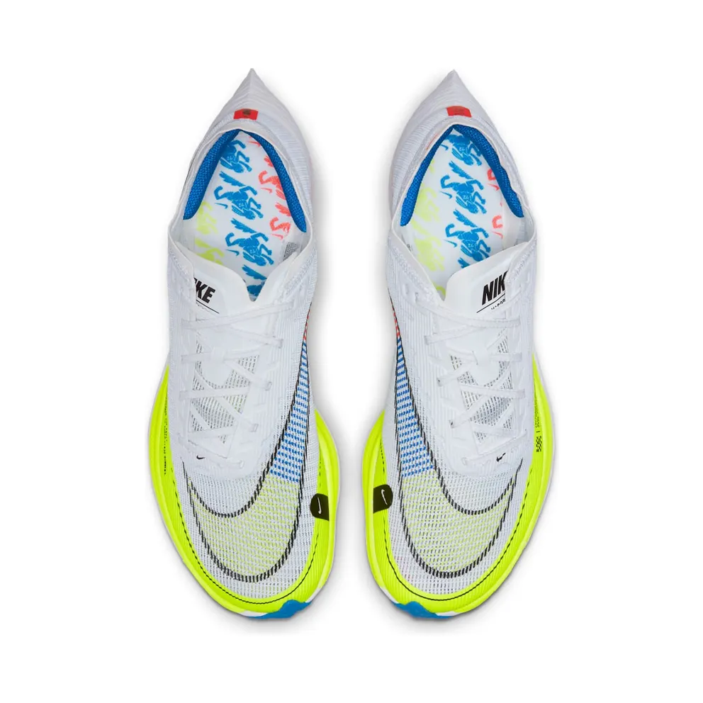 Nike ZoomX Vaporfly Next% 2 “White Volt Racer Blue” (CU4111-103)