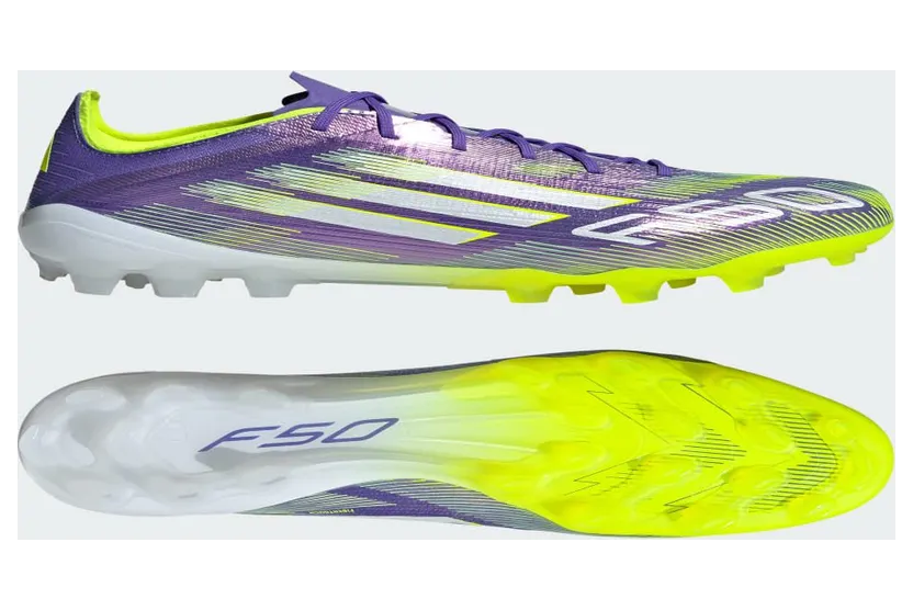 adidas F50 Elite 2G/3G AG Purple Rush Cloud White Lucid Lemon (JH7639)