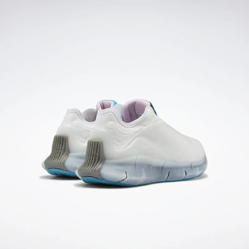 Reebok Ghostbusters Zig Kinetica Shoes White / Feather Blue / Silver Metallic (H03292)