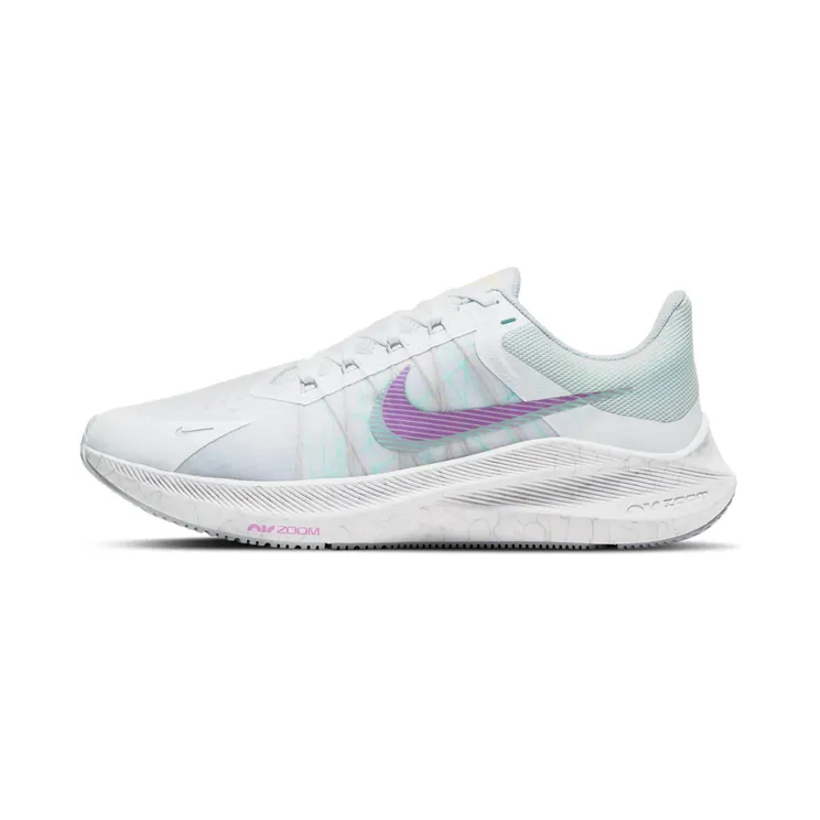 Nike Zoom Winflo 8 “White / Football Grey / Violet Shock / Infinite Lilac” (CW3421-102)