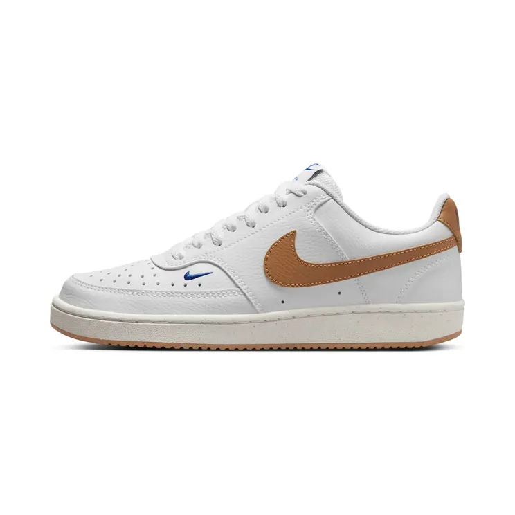 Nike Court Vision Low Next Nature “White / Game Royal / Sail / Flax” (FV9952-102)