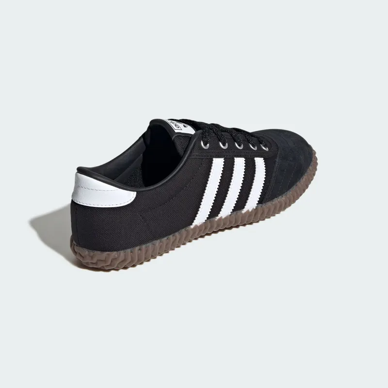 Adidas Volley Plimsoll Sneakers Core Black / Cloud White / Gum (JR6016)