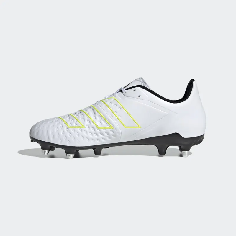 Adidas Malice Elite Rugbyschoenen SG Cloud White / Cloud White / Core Black (GZ4170)