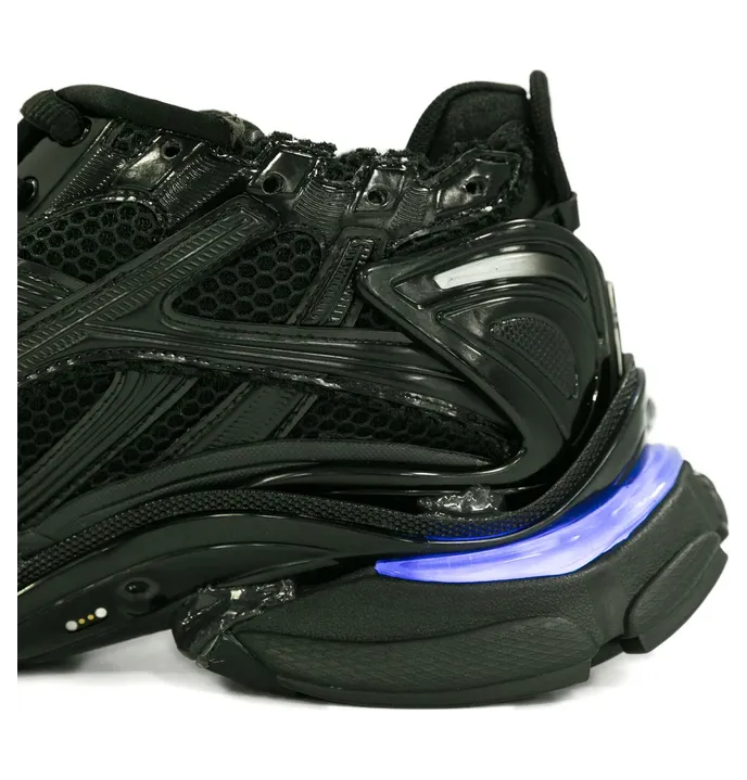 Balenciaga Runner Led Lace-up “Black” (853225 WRNLD 1000) (3)
