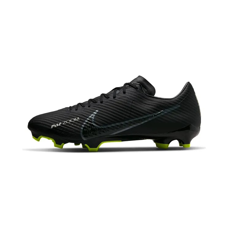 Nike Mercurial Vapor 15 Academy “Black / Summit White / Volt / Dark Smoke Grey” (DJ5631-001)