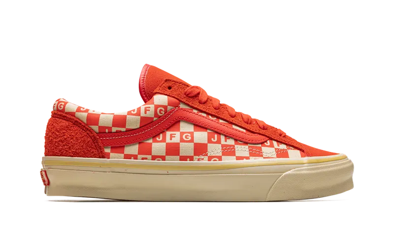 Vans Og Style 36 LX “Joe FreshGoods – Honeymoon Stage Red” (VN0A4BVEZYE)