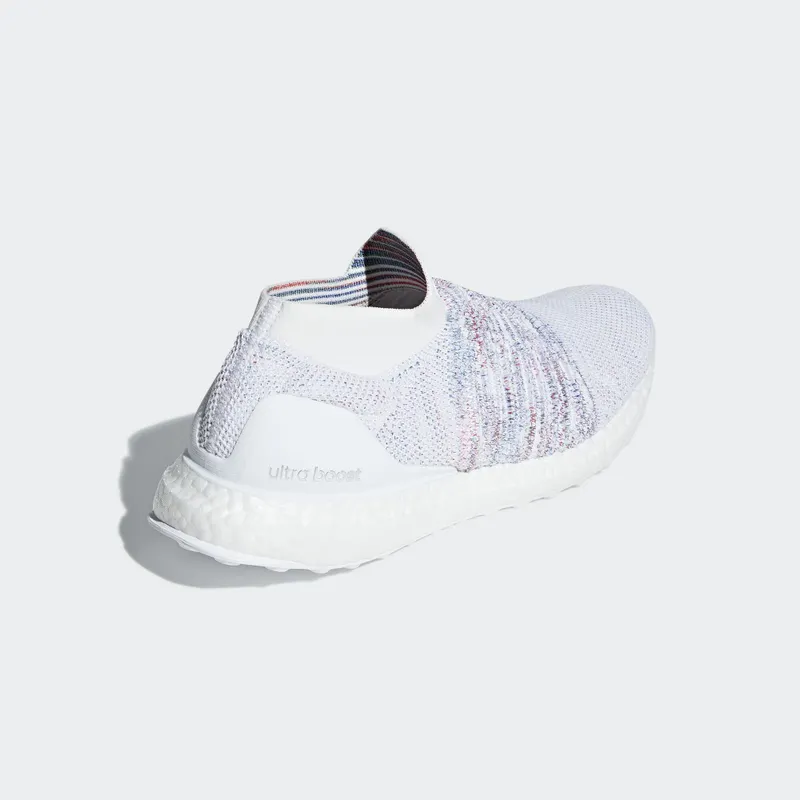 adidas Ultraboost Laceless White Multicolor Footwear White/Active Red/Active Green (B37686)