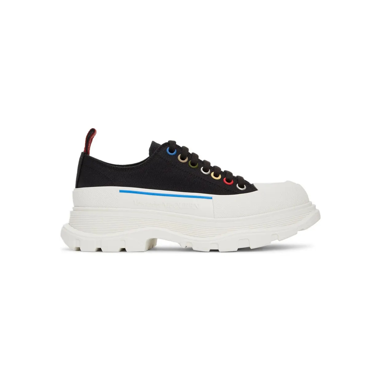 Alexander McQueen Black & Multicolor Treadslick Sneakers (604257W4MVG1522)