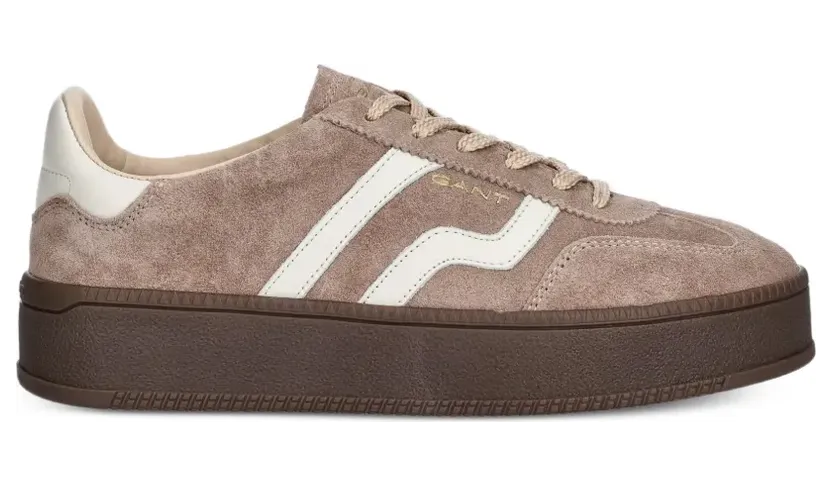 Gant Plateau-Sneakers aus Wildleder – Braun (33533352G931)