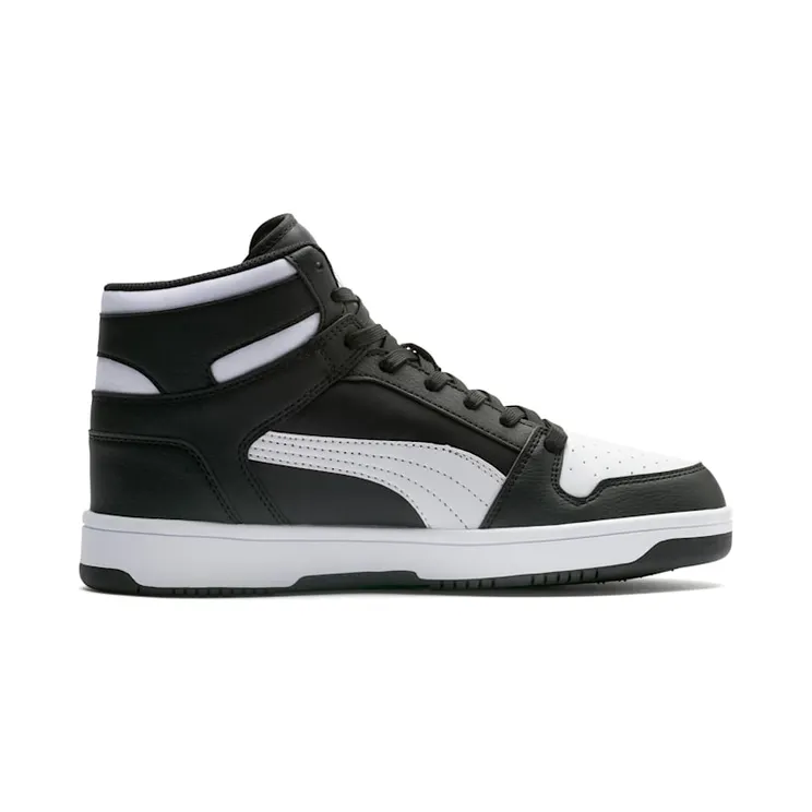 Puma Rebound Lay Up Wit/Zwart (369573-01)