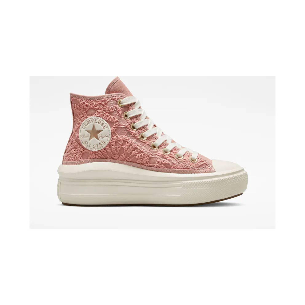 Converse Chuck Taylor All Star Move Platform Daisy Cord Canyon Dusk/rust Pink/egret