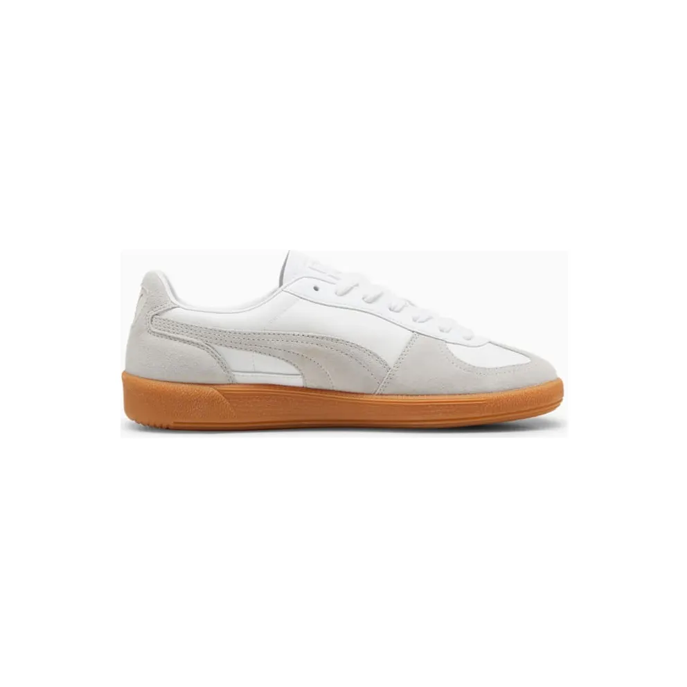 Puma Palermo – “White Glacial Grey Gum” (396464-12)