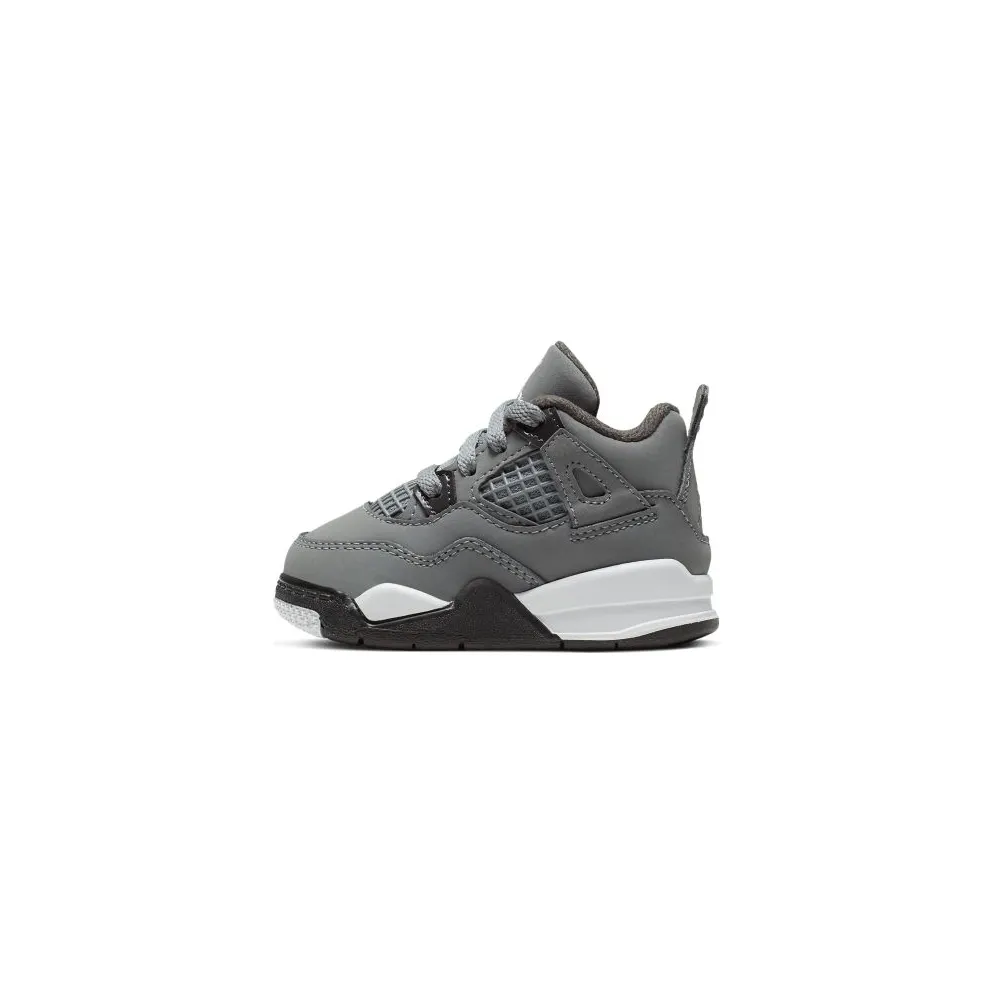 Air Jordan Nike AJ IV 4 Retro ‘Cool Grey’ (Toddler) (2019) (BQ7670-007)