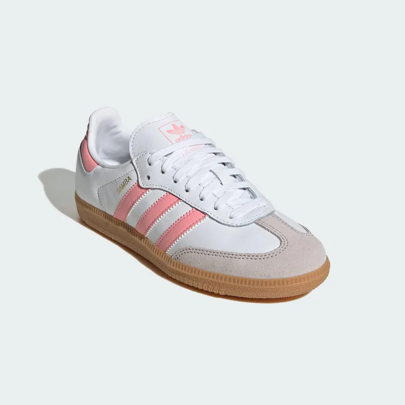 Adidas Samba OG Kids Cloud White / Semi Pink Spark / Gum (JP5480)