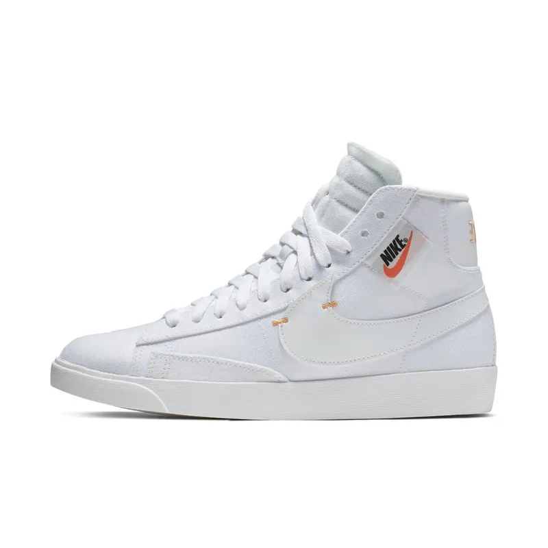 Nike Blazer Mid Rebel Summit White (W) White/Summit White-Fuel Orange-Platinum Tint (BQ4022-102)