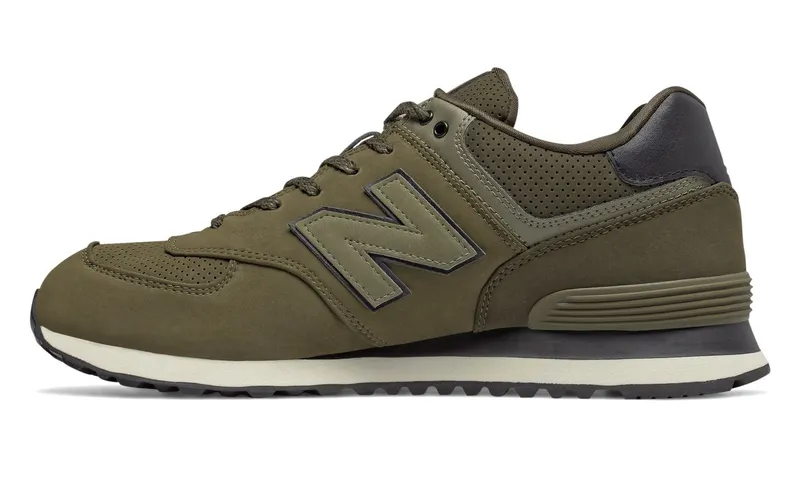 New Balance 574 Leather Pack Triumph Green (ML574GPD)