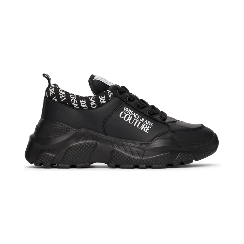 Versace Jeans Couture Black Speedtrack Logo (E71YA3SC1 EZP020)