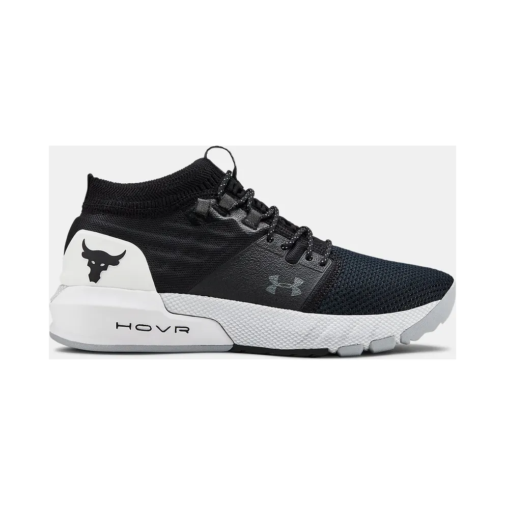 Under Armour Project Rock 2 Black White (W) Black/White-Black (3022398-001)