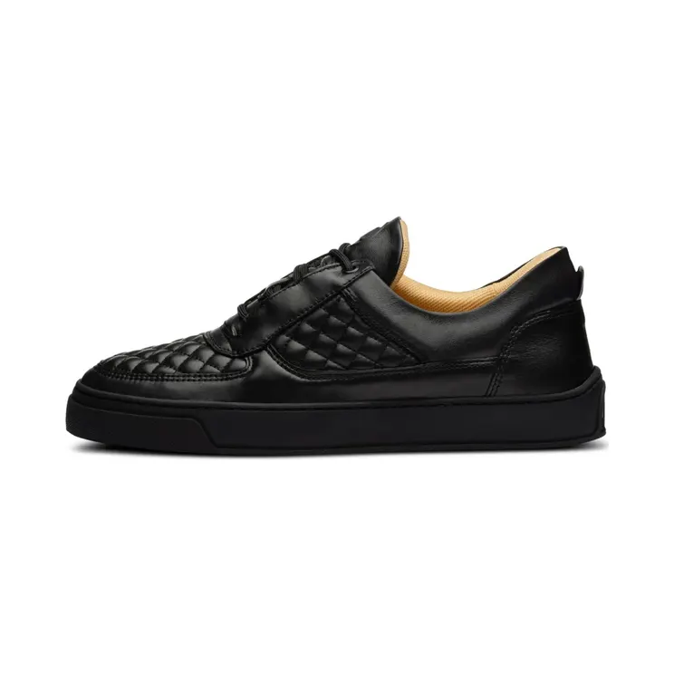 Leandro Lopes Faisca met gewatteerd patroon “Black” (LL039P02)