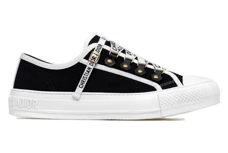 Dior Walk’N’Dior Low Top Black Canvas (W)