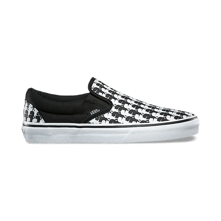 Vans Classic Slip-On Karl Lagerfeld Black White