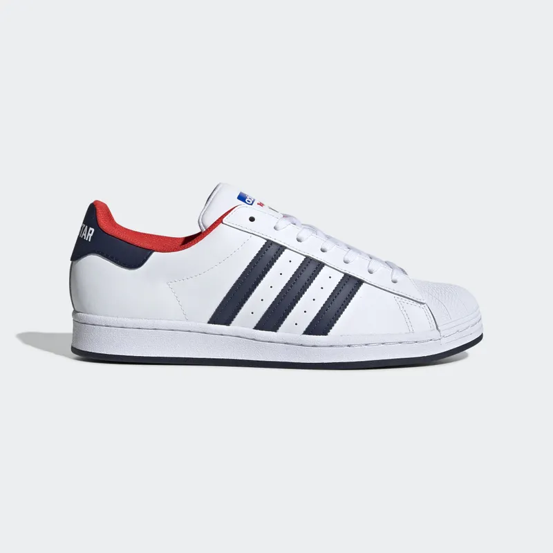 adidas Superstar Top Ten Cloud White/Collegiate Navy/Red (FV8270)