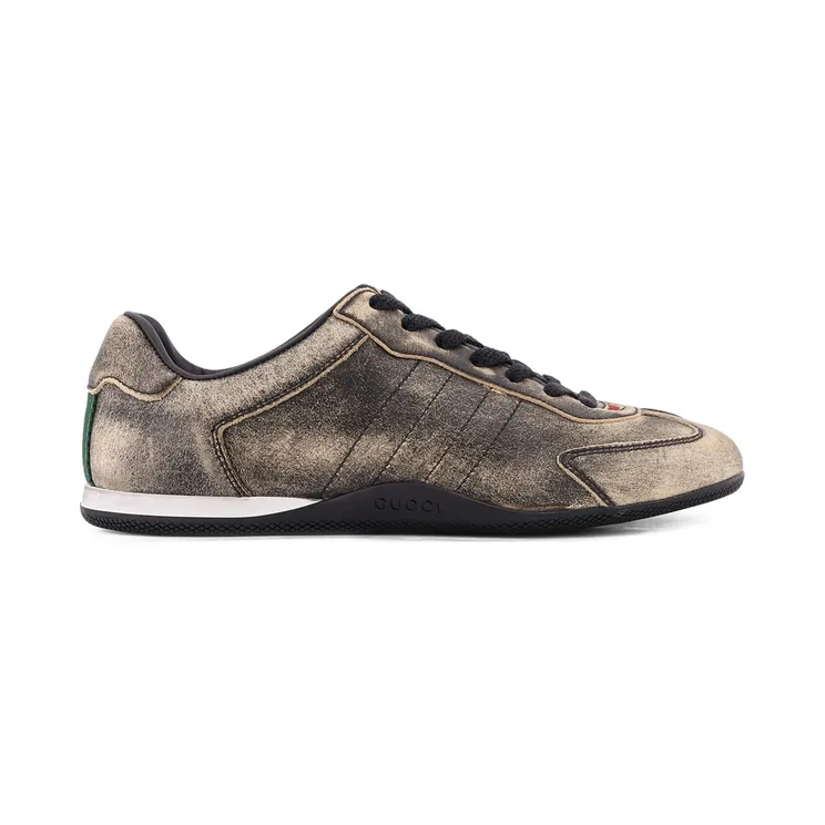 Gucci Distressed Web-stripe “Brown” (857016 AAF0E 1086)