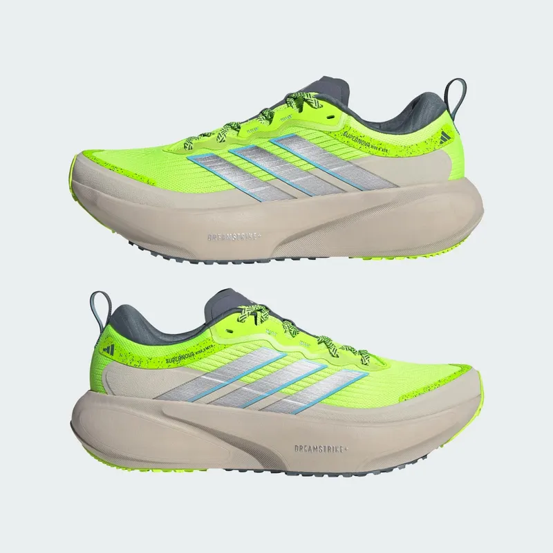 Adidas SUPERNOVA RISE 3 ATR Running Shoes Signal Green / Matte Silver / Blue Oxide (KI3138)
