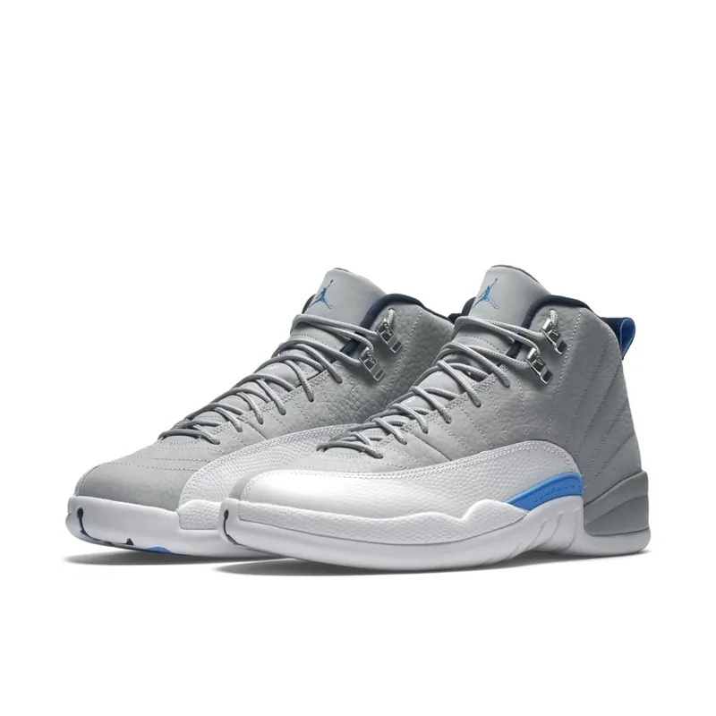 Air Jordan Nike AJ XII 12 Retro Grey University Blue (130690-007)