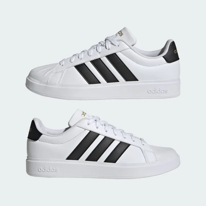 Adidas Streettalk Cloud White / Core Black / Gold Metallic (JP8275)