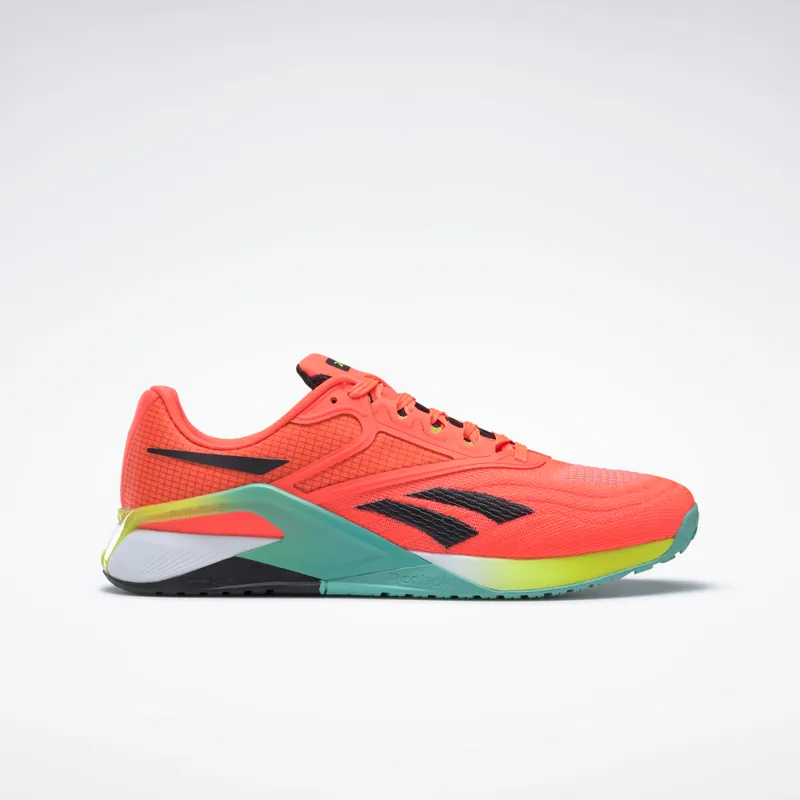 Reebok Nano X2 Orange Flare / Core Black / Acid Yellow (GX9914)