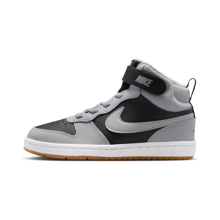 Nike Court Borough “Black / White / Gum Medium Brown / Light Smoke Grey” (CD7783-016)