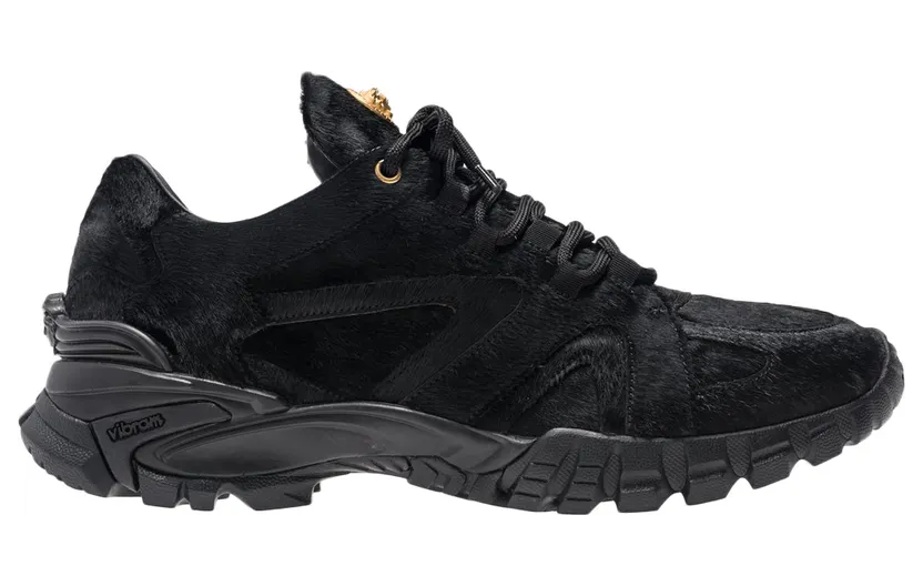 Versace Amico Trainer Low x Kith Pony Hair