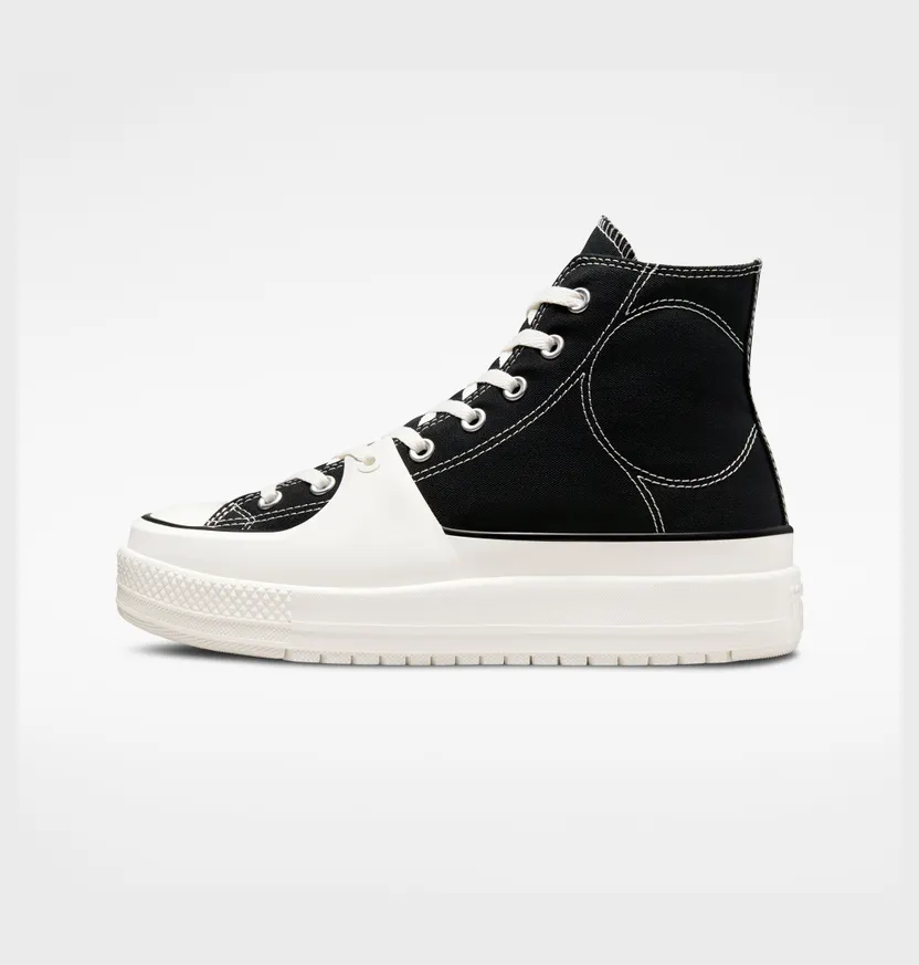 Converse Chuck Taylor All Star Construct Black/vintage White/egret