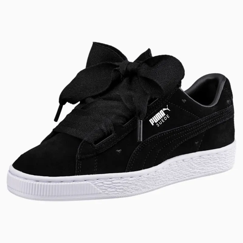 Puma Suede Heart GS “Valentine – Black” (365135-02)