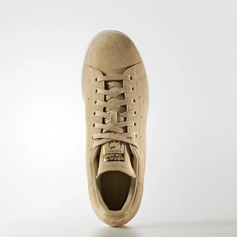 adidas Stan Smith Beige Suede Beige/Gold/White (BB0039)