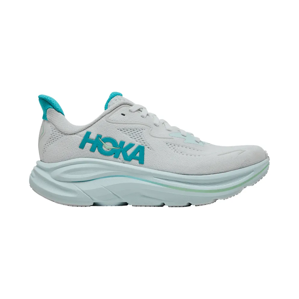 Hoka CLIFTON 10 “WHITE / CIELO BLUE” (1162031-WTCL)